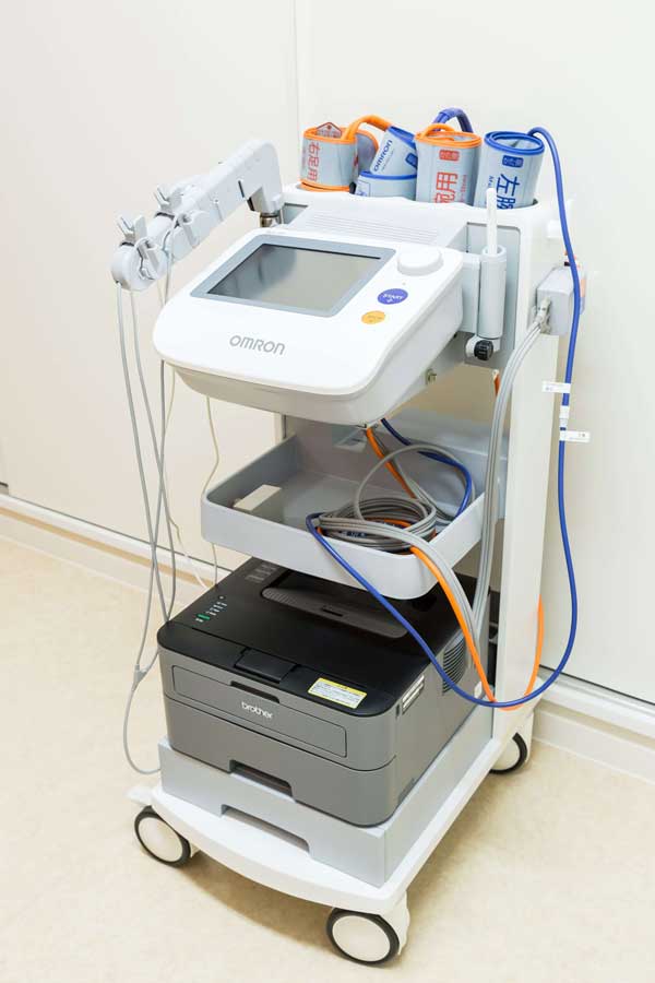 血管年齢・動脈硬化検査（ABI）装置
